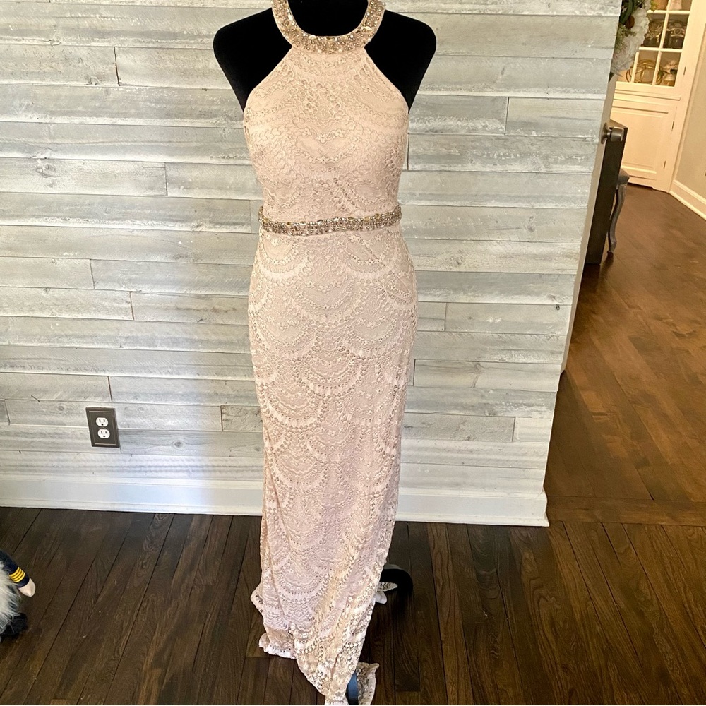 Sequin Hearts Formal Dress